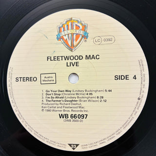 Fleetwood Mac – Fleetwood Mac Live Doppel LP mit OIS (NM) - schallplattenparadis
