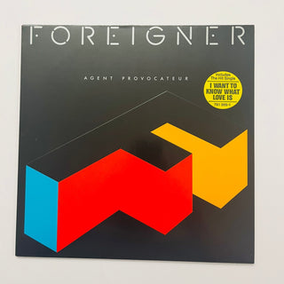 Foreigner ‎– Agent Provocateur LP mit OIS mit Beiblatt (VG+) - schallplattenparadis