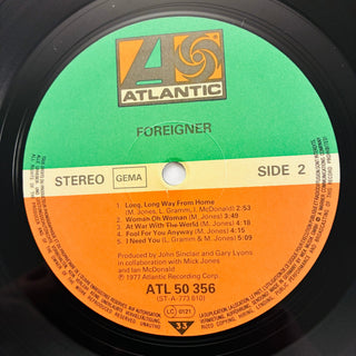 Foreigner – Foreigner LP mit OIS (VG+) - schallplattenparadis