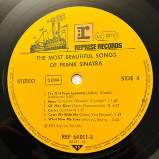 Frank Sinatra ‎– The Most Beautiful Songs Of Frank Sinatra Doppel LP (NM) - schallplattenparadis