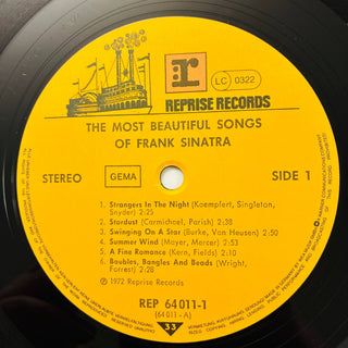 Frank Sinatra ‎– The Most Beautiful Songs Of Frank Sinatra Doppel LP (NM) - schallplattenparadis