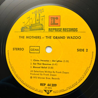 Frank Zappa And The Mothers – The Grand Wazoo LP (NM) - schallplattenparadis