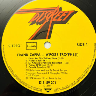 Frank Zappa – Apostrophe (') LP (NM) - schallplattenparadis