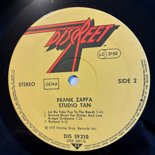 Frank Zappa ‎– Studio Tan LP (NM) - schallplattenparadis