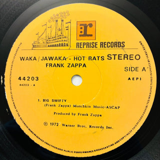 Frank Zappa – Waka / Jawaka - Hot Rats LP (NM) - schallplattenparadis