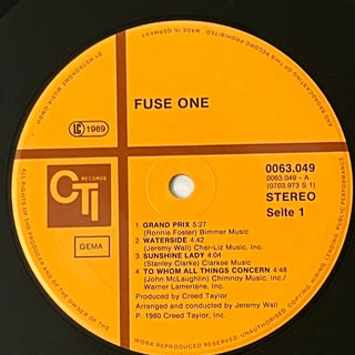 Fuse One ‎– Fuse One LP (NM) - schallplattenparadis