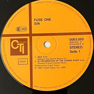 Fuse One ‎– Silk LP mit OIS (NM) - schallplattenparadis