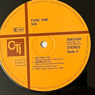 Fuse One ‎– Silk LP mit OIS (NM) - schallplattenparadis