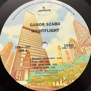 Gabor Szabo ‎– Nightflight LP (NM) - schallplattenparadis