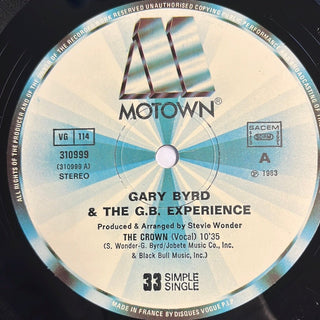 Gary Byrd & The G.B. Experience ‎– The Crown 12" (VG+) - schallplattenparadis