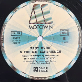 Gary Byrd & The G.B. Experience ‎– The Crown 12" (VG+) - schallplattenparadis