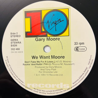 Gary Moore – We Want Moore! Doppel LP (NM) - schallplattenparadis