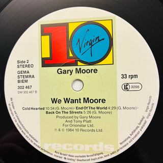 Gary Moore – We Want Moore! Doppel LP (NM) - schallplattenparadis