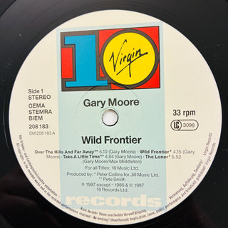 Gary Moore ‎– Wild Frontier LP mit OIS (NM) - schallplattenparadis