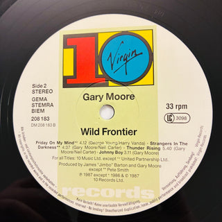 Gary Moore ‎– Wild Frontier LP mit OIS (NM) - schallplattenparadis