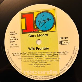 Gary Moore – Wild Frontier LP mit OIS (VG+) - schallplattenparadis