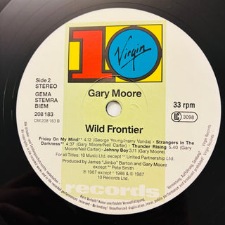 Gary Moore ‎– Wild Frontier LP mit OIS (VG+) - schallplattenparadis