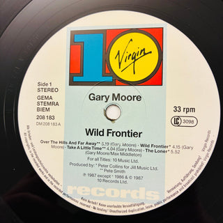 Gary Moore ‎– Wild Frontier LP mit OIS (VG+) - schallplattenparadis