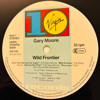 Gary Moore – Wild Frontier LP mit OIS (VG+) - schallplattenparadis