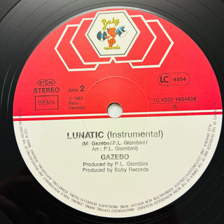Gazebo – Lunatic Maxi - Single (VG+) - schallplattenparadis