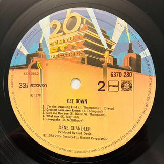 Gene Chandler ‎– Get Down LP (NM) - schallplattenparadis