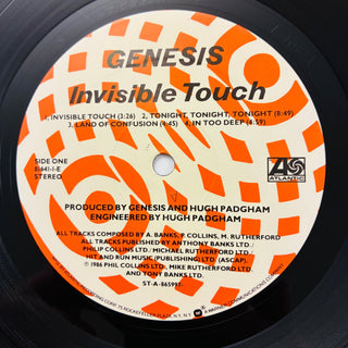 Genesis ‎– Invisible Touch LP mit OIS (VG+) - schallplattenparadis