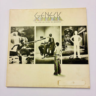 Genesis – The Lamb Lies Down On Broadway Doppel LP mit Beiblatt (NM) - schallplattenparadis