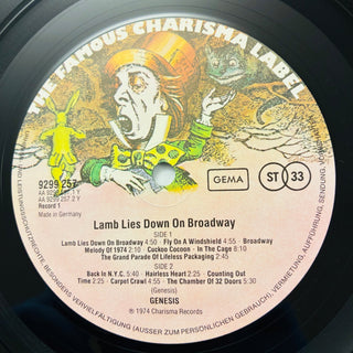 Genesis – The Lamb Lies Down On Broadway Doppel LP mit Beiblatt (NM) - schallplattenparadis