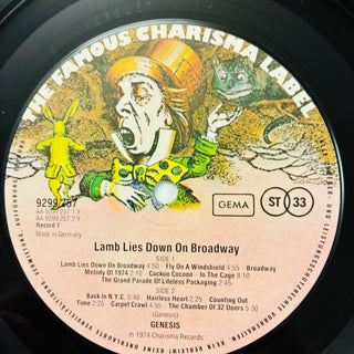 Genesis – The Lamb Lies Down On Broadway Doppel LP mit OIS und Beiblatt (NM) - schallplattenparadis