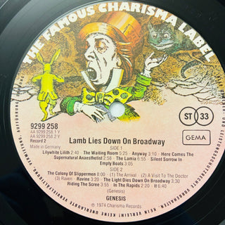 Genesis – The Lamb Lies Down On Broadway Doppel LP mit OIS und Beiblatt (NM) - schallplattenparadis