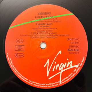 Genesis ‎– Throwing It All Away (Live Version) LP (VG+) - schallplattenparadis