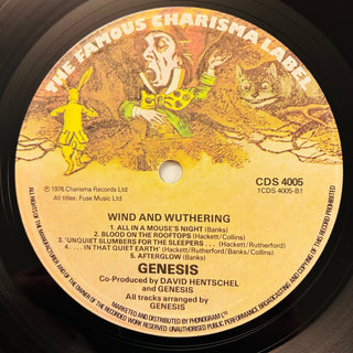 Genesis ‎– Wind & Wuthering LP (NM) - schallplattenparadis