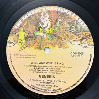Genesis ‎– Wind & Wuthering LP (NM) - schallplattenparadis