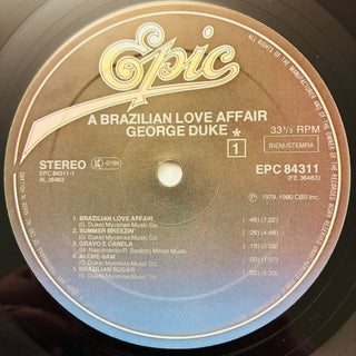 George Duke – A Brazilian Love Affair LP (NM) - schallplattenparadis