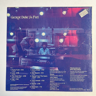 George Duke ‎– Feel LP (VG+) - schallplattenparadis