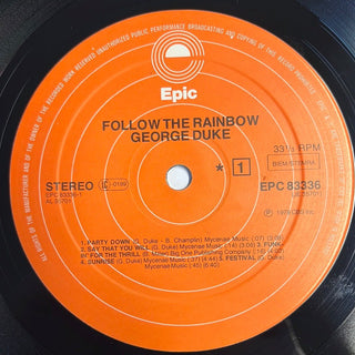 George Duke ‎– Follow The Rainbow LP mit OIS (NM) - schallplattenparadis