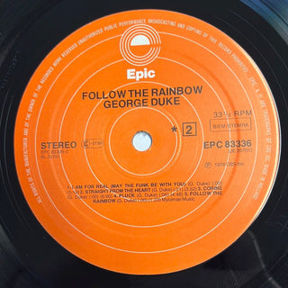 George Duke ‎– Follow The Rainbow LP mit OIS (NM) - schallplattenparadis