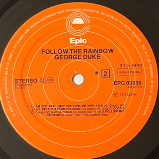 George Duke ‎– Follow The Rainbow LP mit OIS (VG+) - schallplattenparadis