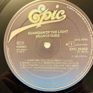 George Duke ‎– Guardian Of The Light LP mit OIS (NM) - schallplattenparadis
