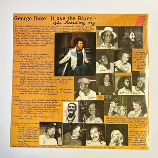 George Duke ‎– I Love The Blues, She Heard My Cry LP (VG+) - schallplattenparadis