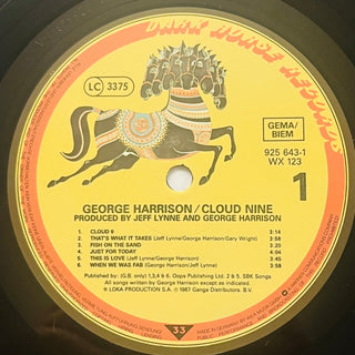 George Harrison – Cloud Nine LP mit OIS (NM) - schallplattenparadis