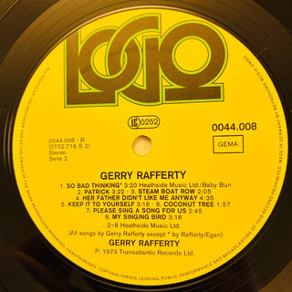 Gerry Rafferty ‎– Gerry Rafferty LP (NM) - schallplattenparadis