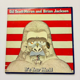 Gil Scott - Heron And Brian Jackson ‎– It's Your World LP (VG+) - schallplattenparadis