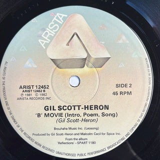 Gil Scott-Heron ‎– Storm Music Maxi-Single (VG+) - schallplattenparadis