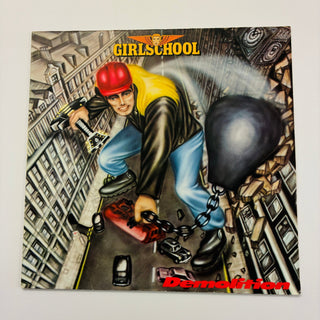 Girlschool ‎– Demolition LP (NM) - schallplattenparadis