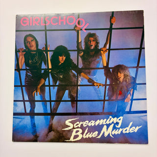 Girlschool ‎– Screaming Blue Murder LP (NM) - schallplattenparadis