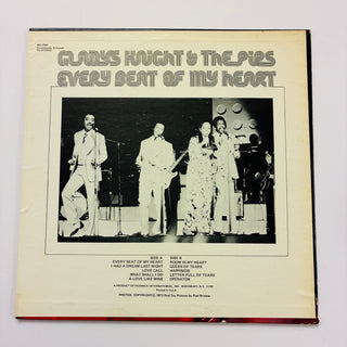 Gladys Knight & The Pips ‎– Every Beat Of My Heart LP (VG+) - schallplattenparadis
