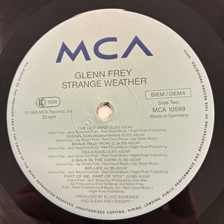 Glenn Frey – Strange Weather LP mit OIS (NM) - schallplattenparadis