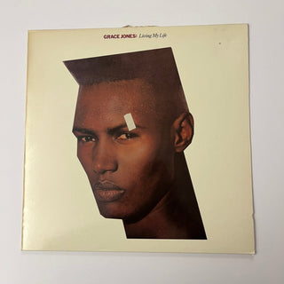 Grace Jones ‎– Living My Life LP mit OIS (NM) - schallplattenparadis