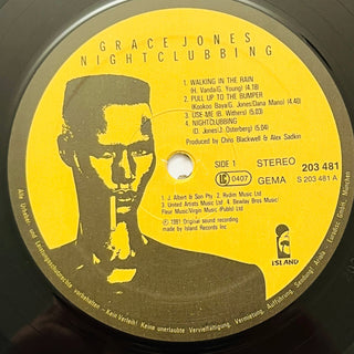 Grace Jones ‎– Nightclubbing LP (NM) - schallplattenparadis